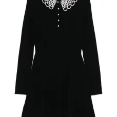 Платье с искусственным жемчугом