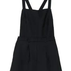 платье с перекрестными бретелями