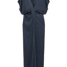 Платье с короткими рукавами