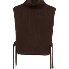 Шарф с завязкой на шее