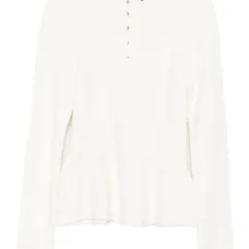 Топ в рубчик с квадратным вырезом