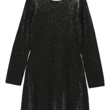 Платье с длинными рукавами