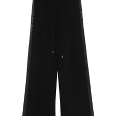 Брюки, украшенные стразами