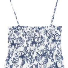 топ с графичным принтом