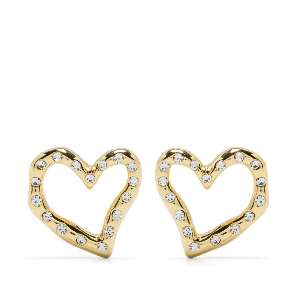 серьги со стразами