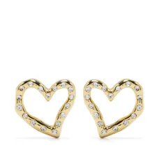 серьги со стразами