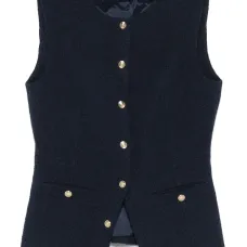 жилет из ткани букле