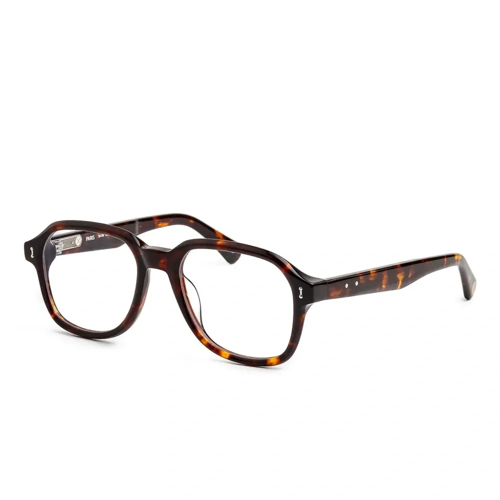 Очки Night Train в квадратной оправе черепаховой расцветки Очки Night Train в квадратной оправе черепаховой расцветки