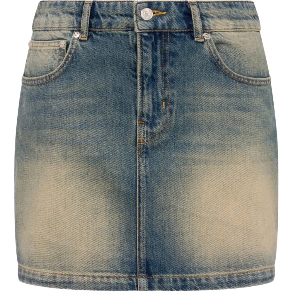 джинсовая юбка мини