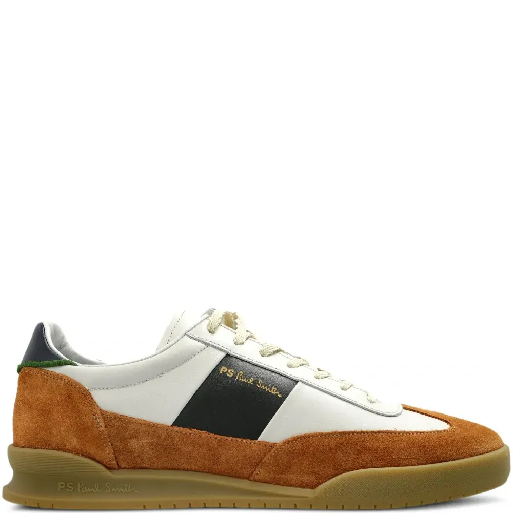 Кожаные кроссовки