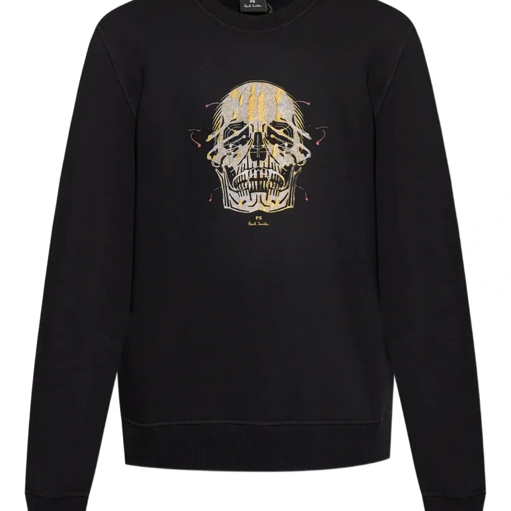 Толстовка с принтом Painted Skull