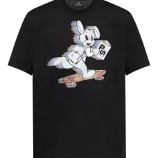 Футболка с принтом Skate Bunny