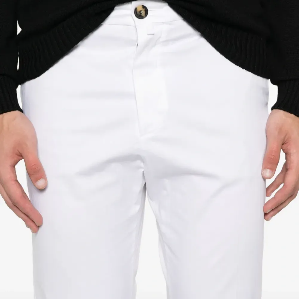 брюки с застежкой на пуговицах