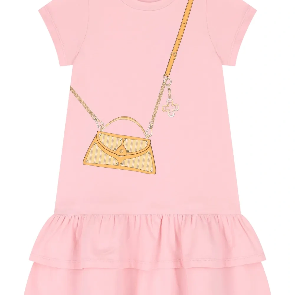 Платье с принтом