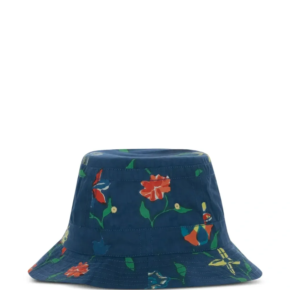 Панама с цветочным принтом