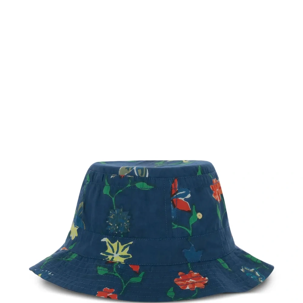 Панама с цветочным принтом