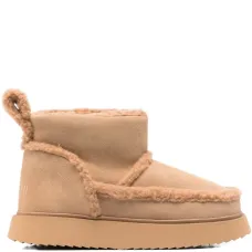 Ботинки до щиколотки с отделкой из овчины