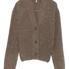 Кардиган в рубчик