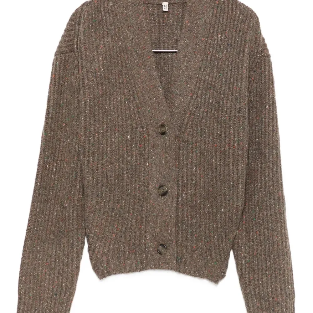 Кардиган в рубчик