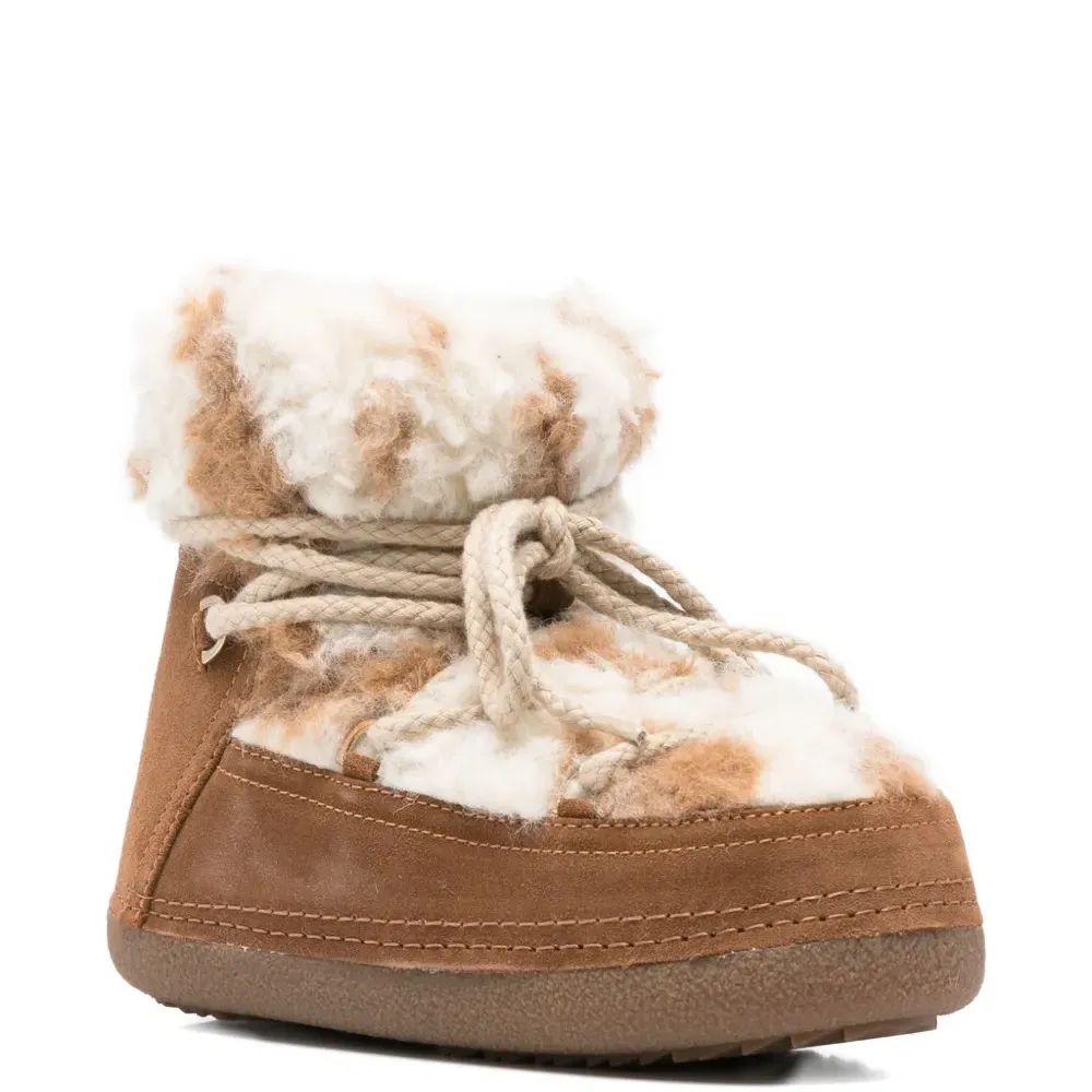 Ботинки на шнуровке "Тедди"