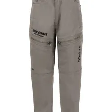 Брюки с вышитым логотипом