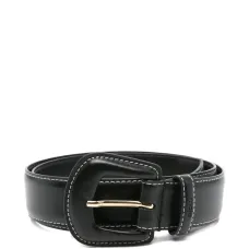 Ремень с контрастной строчкой