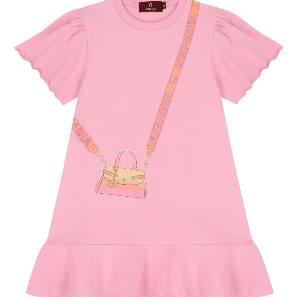 Платье с принтом