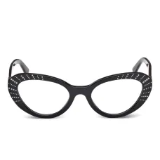Декорированные очки в оправе 'кошачий глаз'