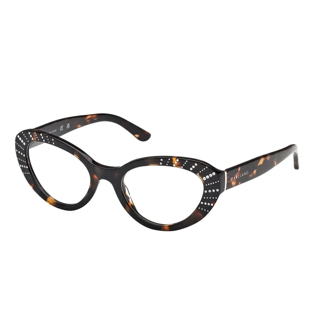 Декорированные очки в оправе 'кошачий глаз'