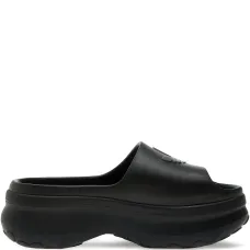 Шлепанцы Adifom Stan на платформе с тисненым логотипом