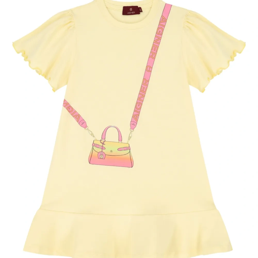 Платье с принтом