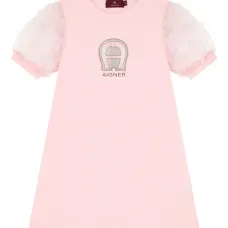 Платье с логотипом