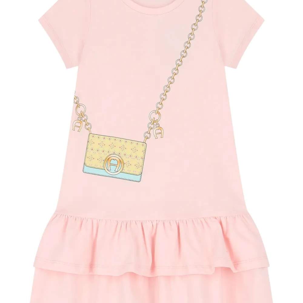 Платье с принтом