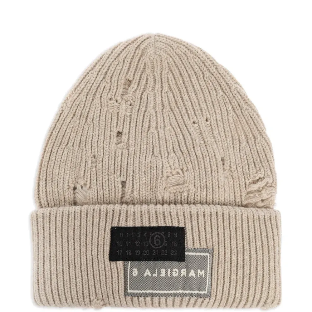 Шапка бини в рубчик