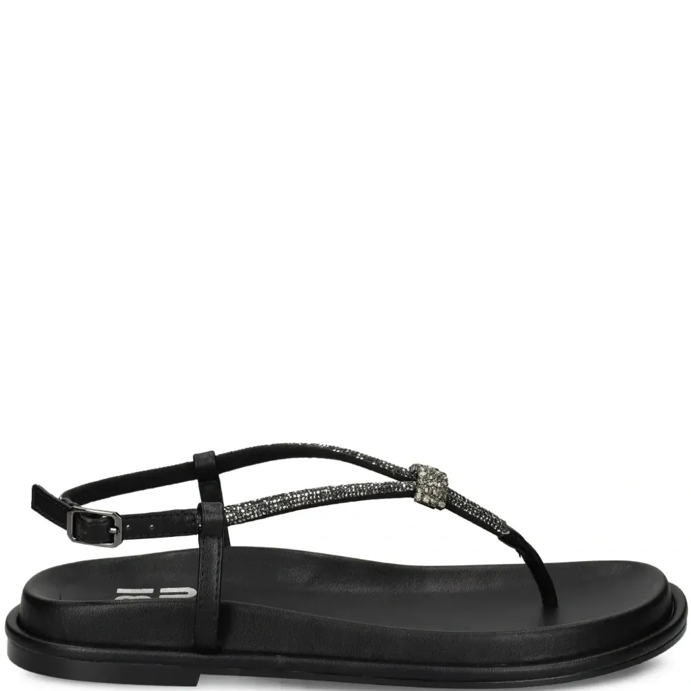 сандалии с кристаллами