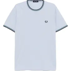 Футболка с контрастной отделкой Футболка с контрастной отделкой