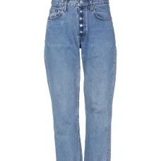 Джинсы с пуговицами