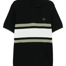 рубашка поло со вставками