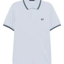 рубашка поло с контрастными полосками