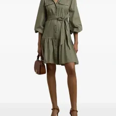 Платье-рубашка с поясом