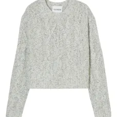 Свитер фактурной вязки