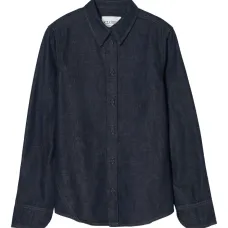Джинсовая рубашка Seaming