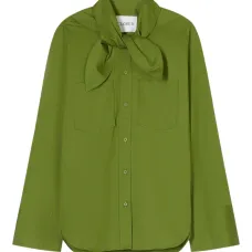 Рубашка с шарфом