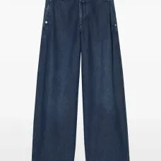 Джинсы с нашивкой-логотипом