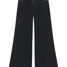 Джинсы с нашивкой-логотипом