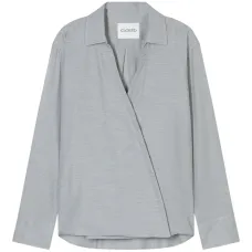 блузка асимметричного кроя