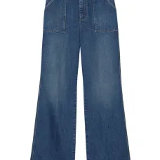 Расклешенные джинсы широкого кроя Расклешенные джинсы широкого кроя