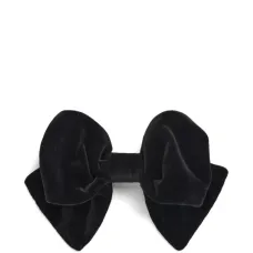 бархатная заколка для волос с бантом