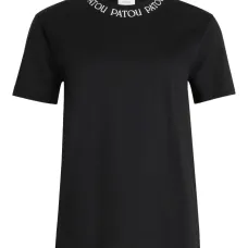 футболка с вышитым логотипом