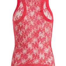 Кружевной топ из джерси